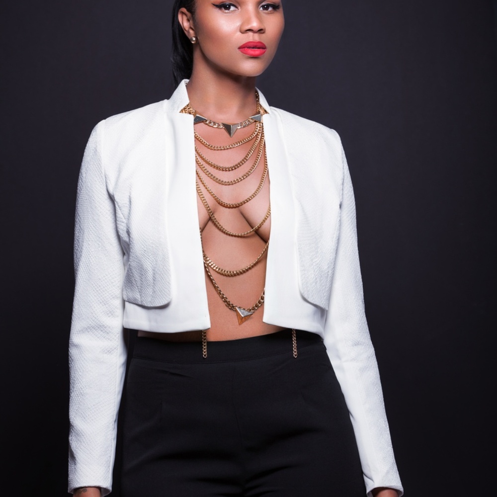 SO LUV CROPPED JACKET